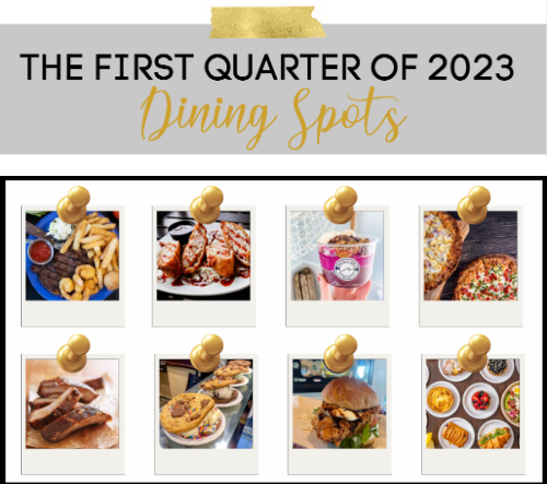 First Quarter of 2023 Dining Spots